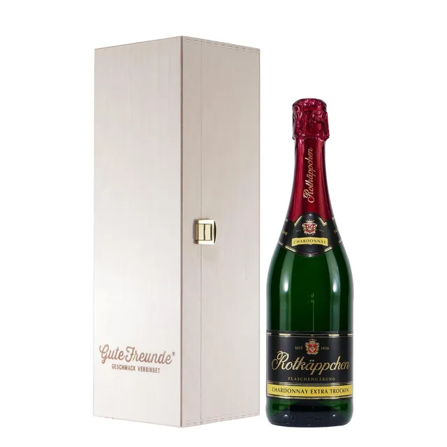 rotk-ppchen-chardonnay-sekt-extra-trocken-holzkiste-flascheng-rung image 1