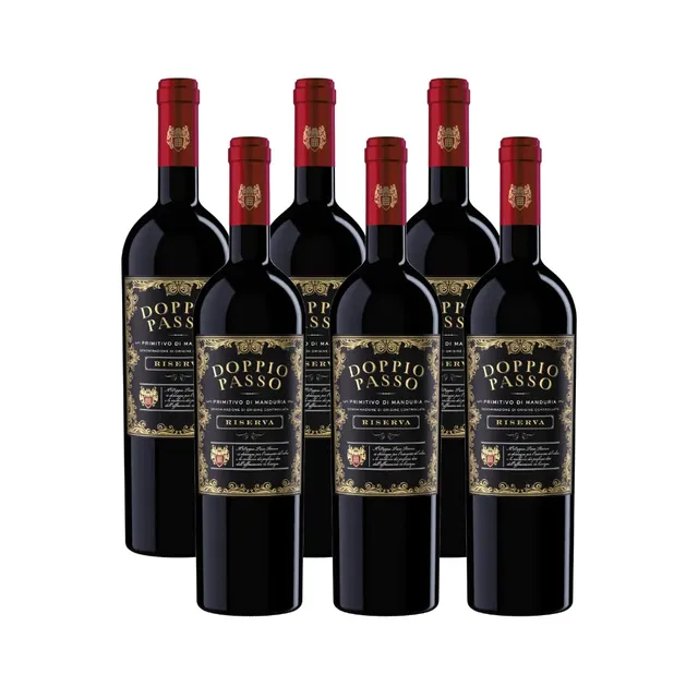 doppio-passo-riserva-rotwein-apulien-6x0-75l-trocken image 1