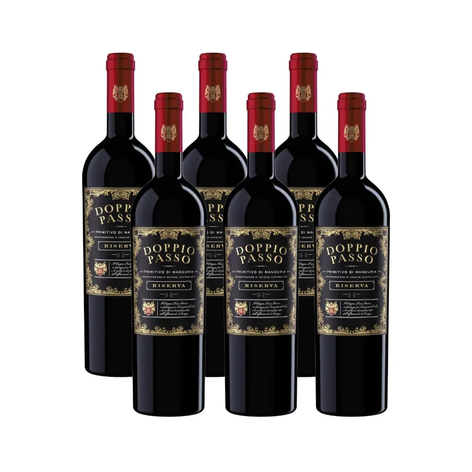 doppio-passo-riserva-rotwein-apulien-6x0-75l-trocken image 1