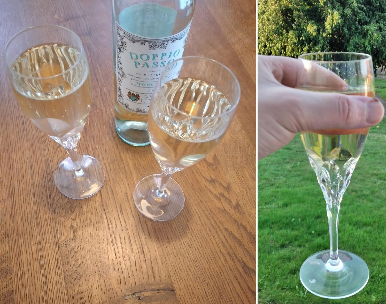 Leckerer Weißwein