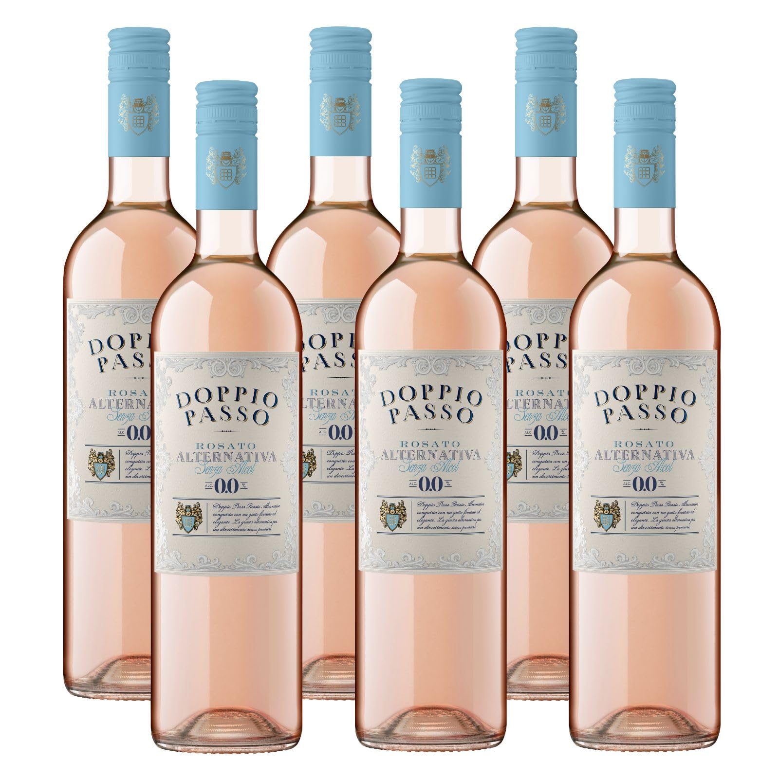doppio-passo-rosato-alternativa-ros-alkoholfrei-halbtrocken-6x0-75l image 1