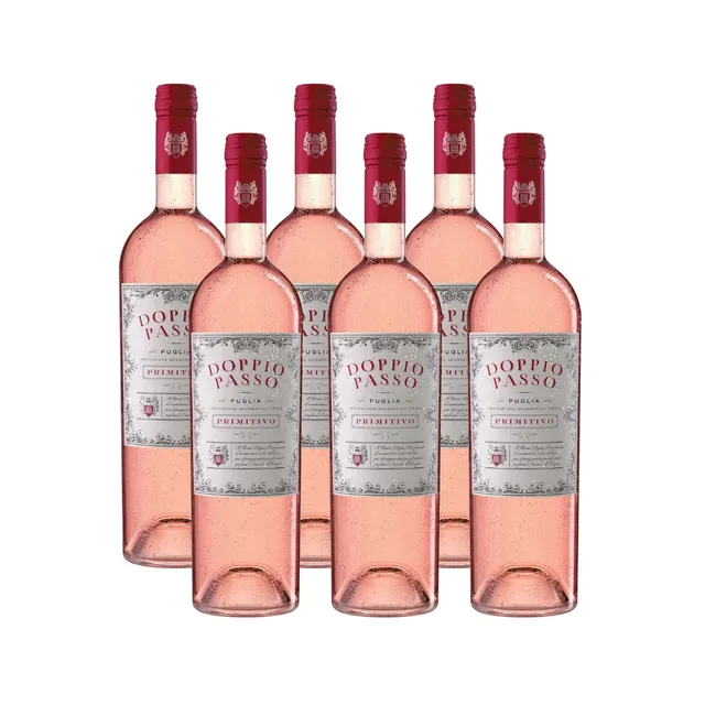 doppio-passo-primitivo-rosato-ros-wein-6x0-75l-erdbeere image 1