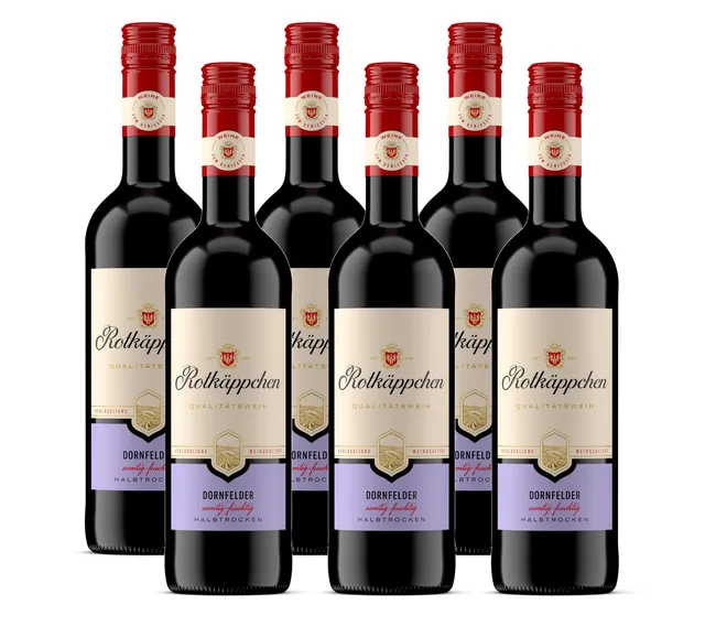 rotk-ppchen-dornfelder-halbtrocken-rotwein-6x0-75l image 1