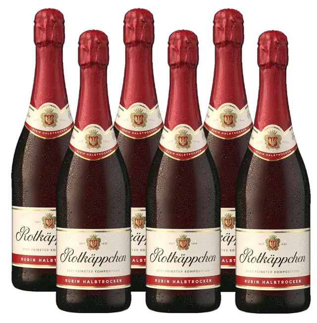 rotk-ppchen-rubin-sekt-halbtrocken-6x0-75l-roter-sekt image 1