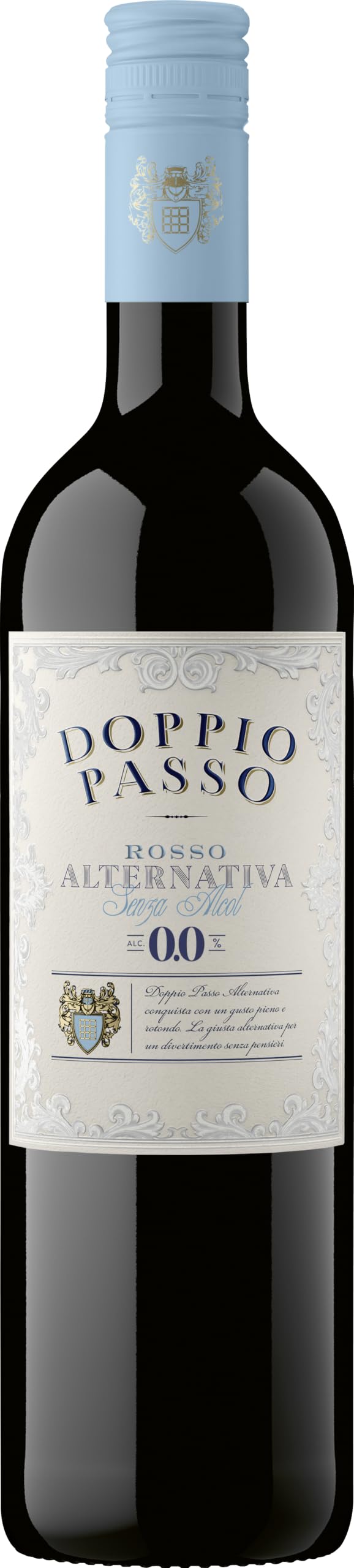 doppio-passo-rosso-alternativa-0-0-rotwein-0-75-l-alkoholfrei image 1