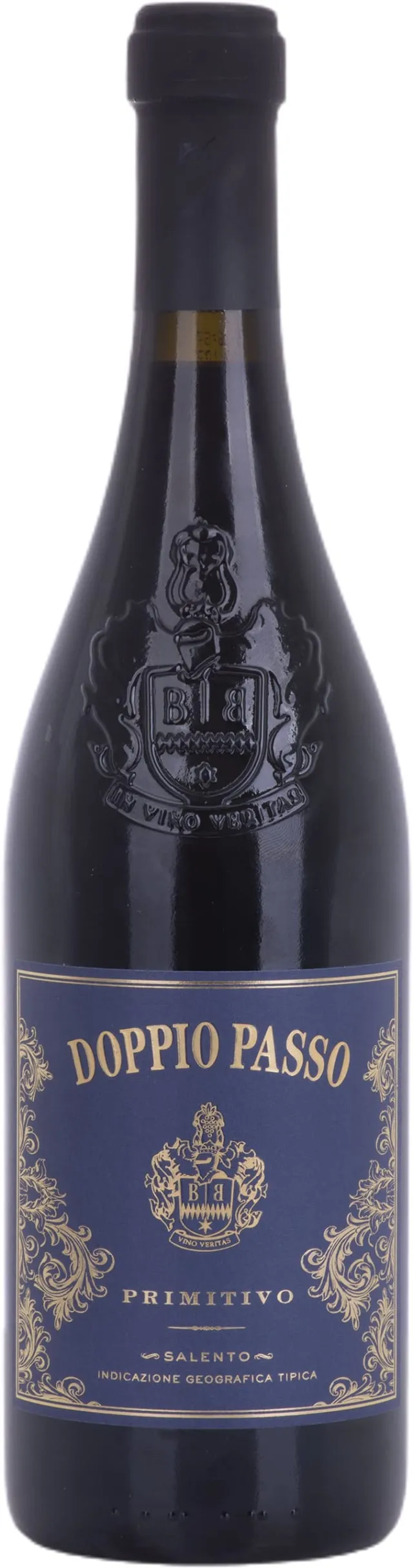 doppio-passo-primitivo-rotwein-0-75l-halbtrocken-salento image 1