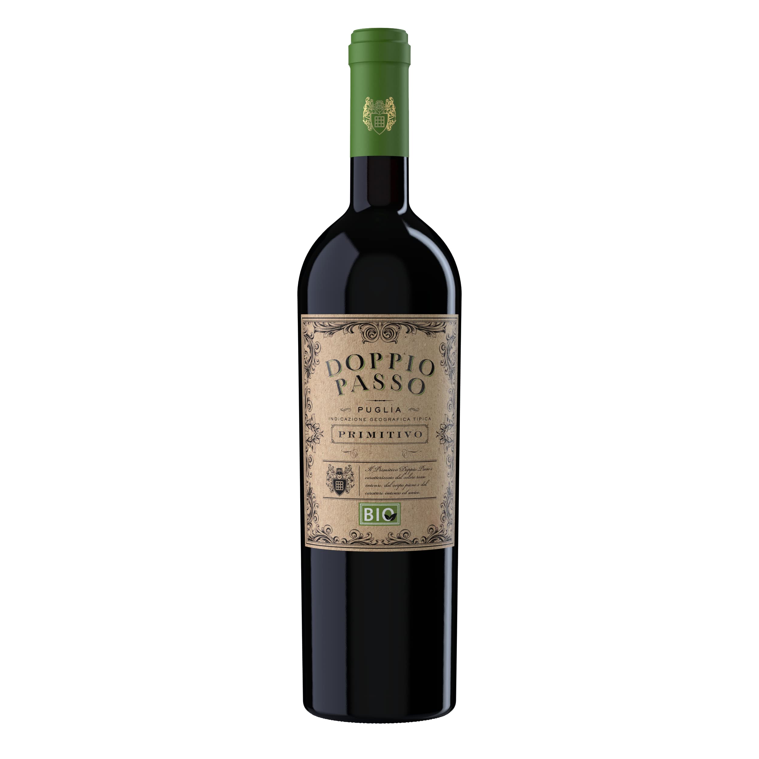 doppio-passo-primitivo-bio-rotwein-halbtrocken-6x0-75l image 2