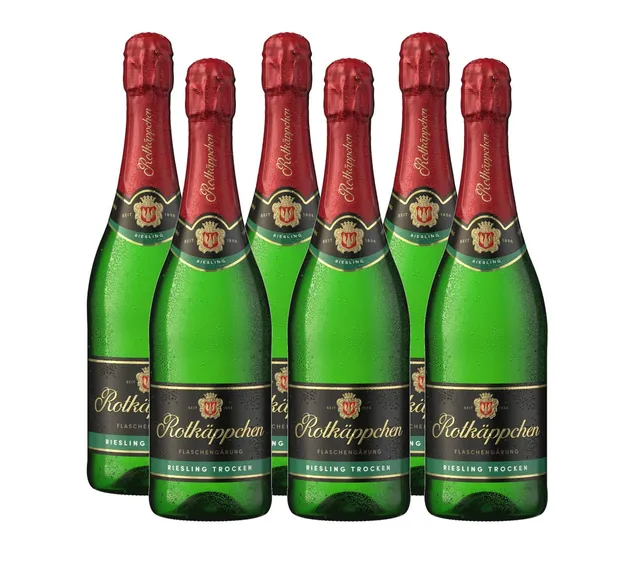 rotk-ppchen-flascheng-rung-riesling-trocken-premiumsekt-6-x-0-75-l image 1
