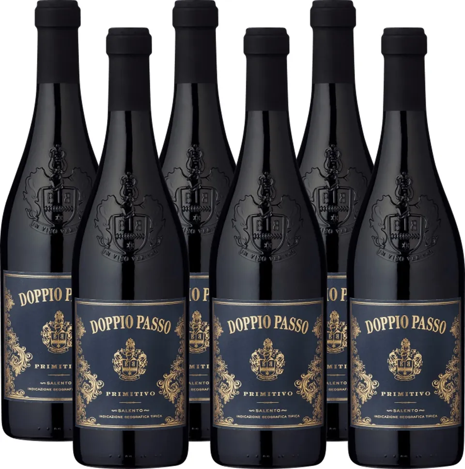 doppio-passo-primitivo-salento-rotwein-6x0-75l-halbtrocken image 1