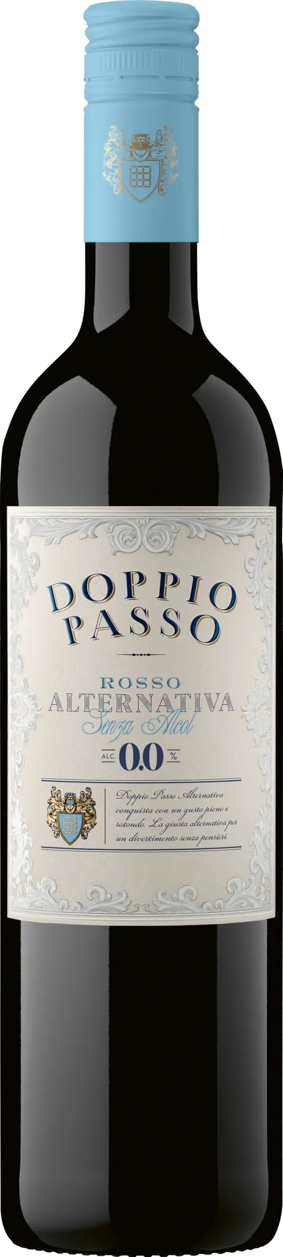 doppio-passo-rosso-alternativa-0-0-rotwein-0-75-l-alkoholfrei image 1
