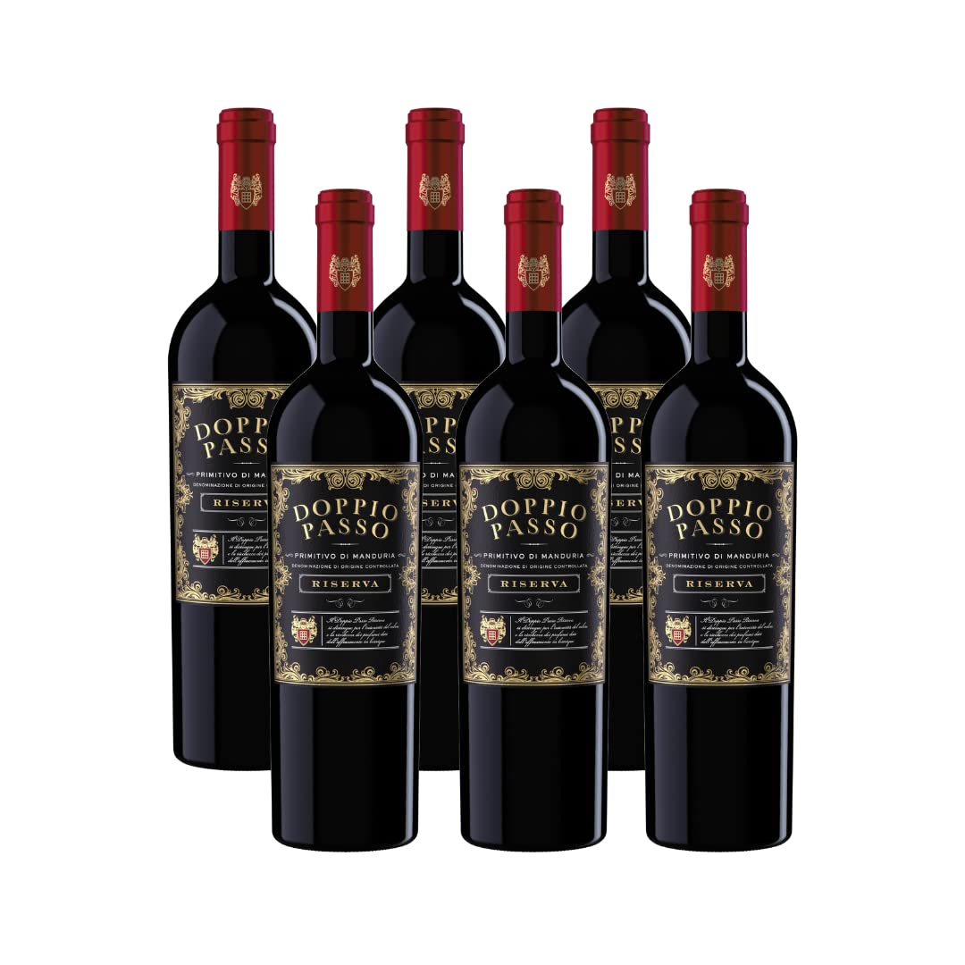 doppio-passo-riserva-rotwein-apulien-6x0-75l-trocken image 1